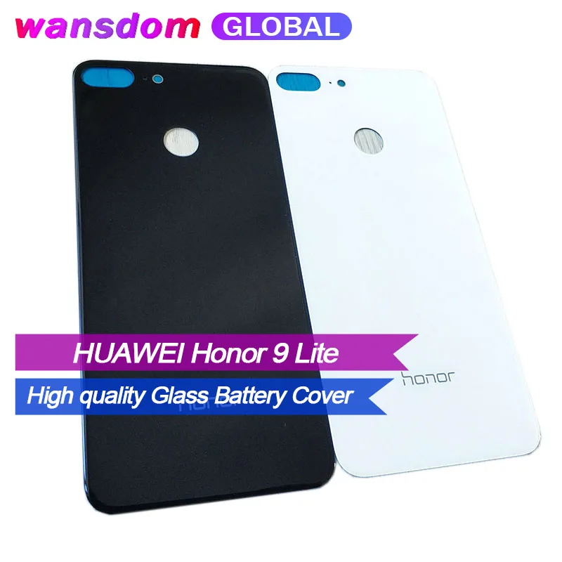 Высокое качество стеклянная крышка батареи для HUAWEI Honor 9 Lite задняя дверь Замена