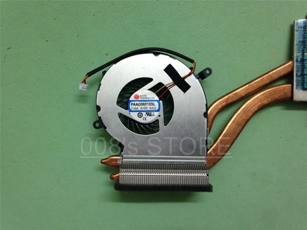 Кулер для ноутбука MSI GE72 GL72 PE60 PE70 GL62 PAAD06015SL 0.55A 5VDC N302 + N303|cooler cooler|laptop cooler fanlaptop fan |