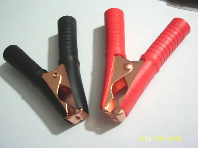 Зажим для автомобильного аккумулятора типа Аллигатор 20 шт. 100 А испытательный