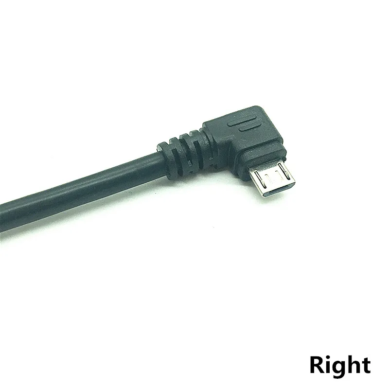 Подробная информация о микро USB 90 градусов левый и правый угловой OTG к стандарту B