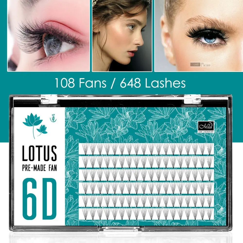 Ресницы полуперманентные для наращивания [6D 0 07 C/D 8 15 мм] Lotus 2 0|Накладные ресницы| |