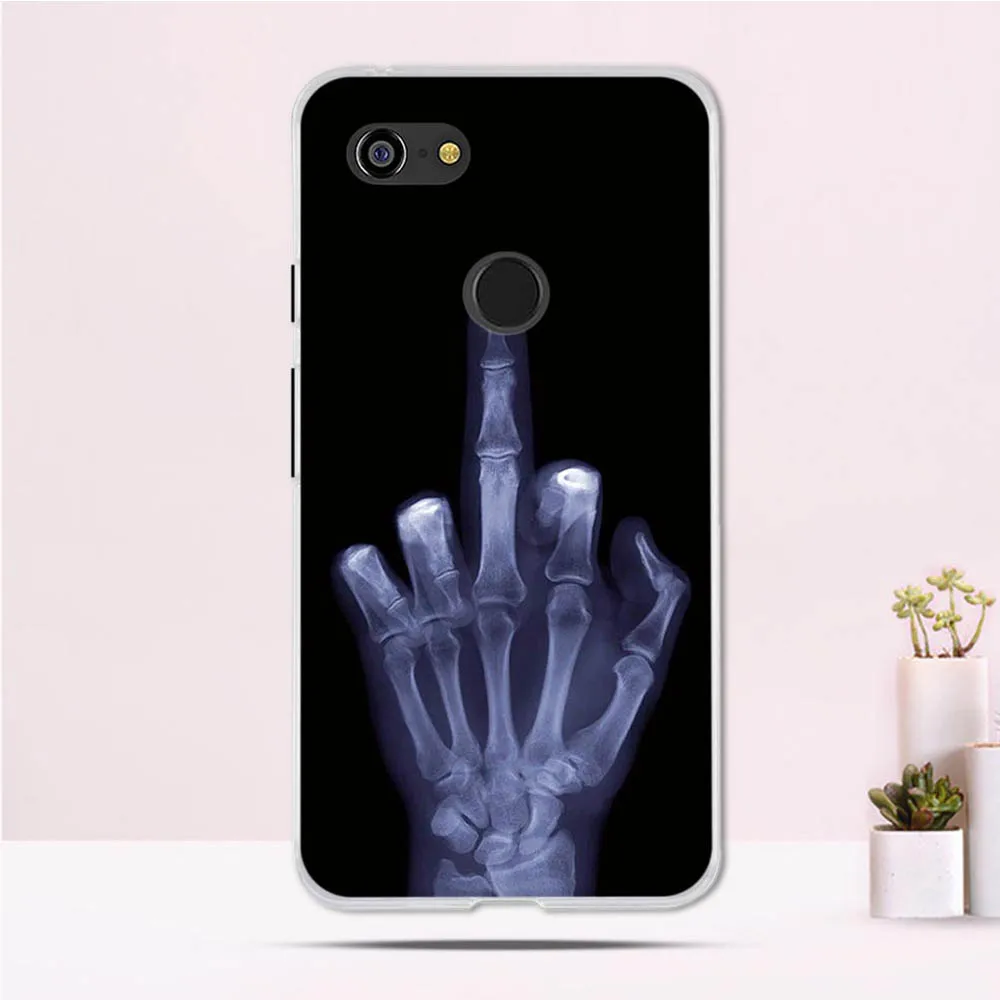 Чехол для Google Pixel 3 XL чехол мягкий из тпу с рисунком на задней крышке XL3 силиконовый