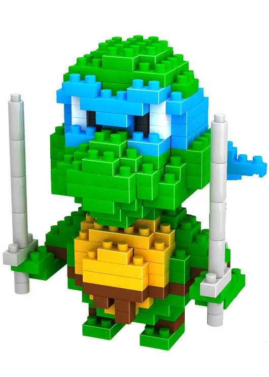 LOZ пластиковые алмазные строительные блоки в сборе фигурка Рафаэль Леонардо