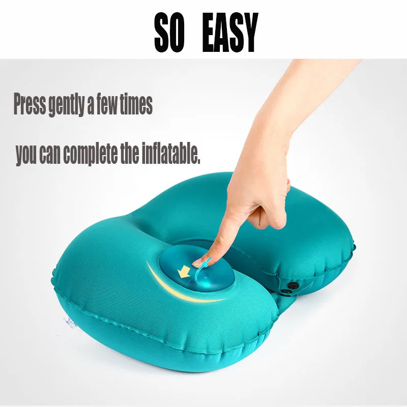 JXSLTC Автоматическая надувная подушка для шеи самолета переносная воздушная