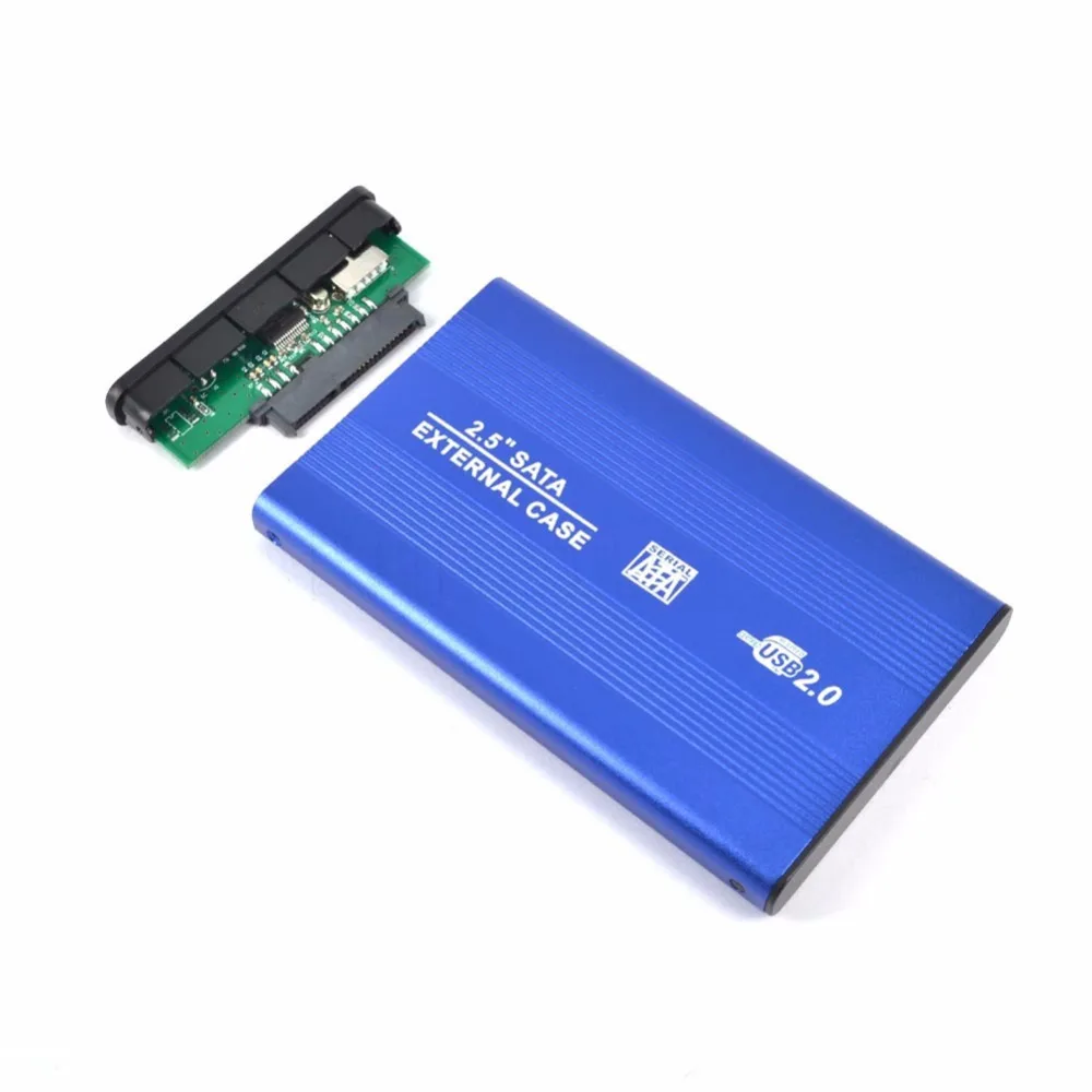 Чехол для внешнего жесткого диска с USB 2 0 на жесткий диск Sata 5 дюйма адаптера