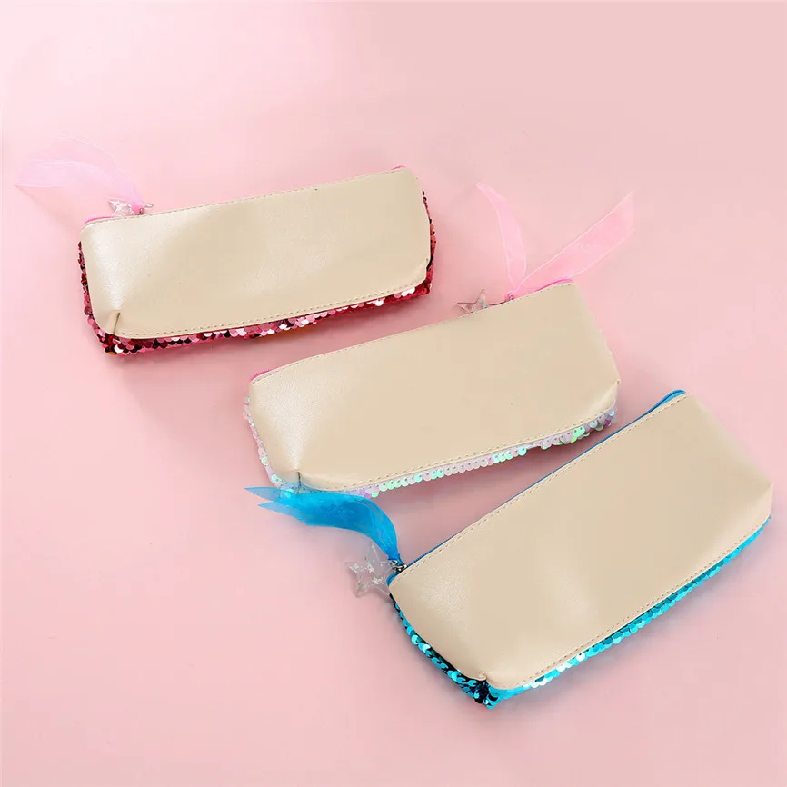 Кошельки чехол для ручки косметичка женщин и девочек модный двойной цвет