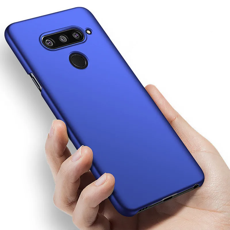 Роскошный простой полный защитный противоударный чехол для телефона LG V40 ультра