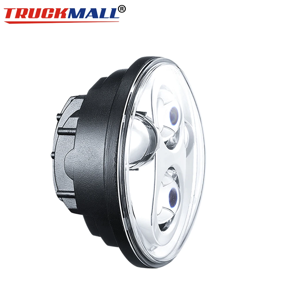 12 V DC 5 75 &quotHID светодиодные фары дальнего/ближнего света 3/4&quot передние для дюймов