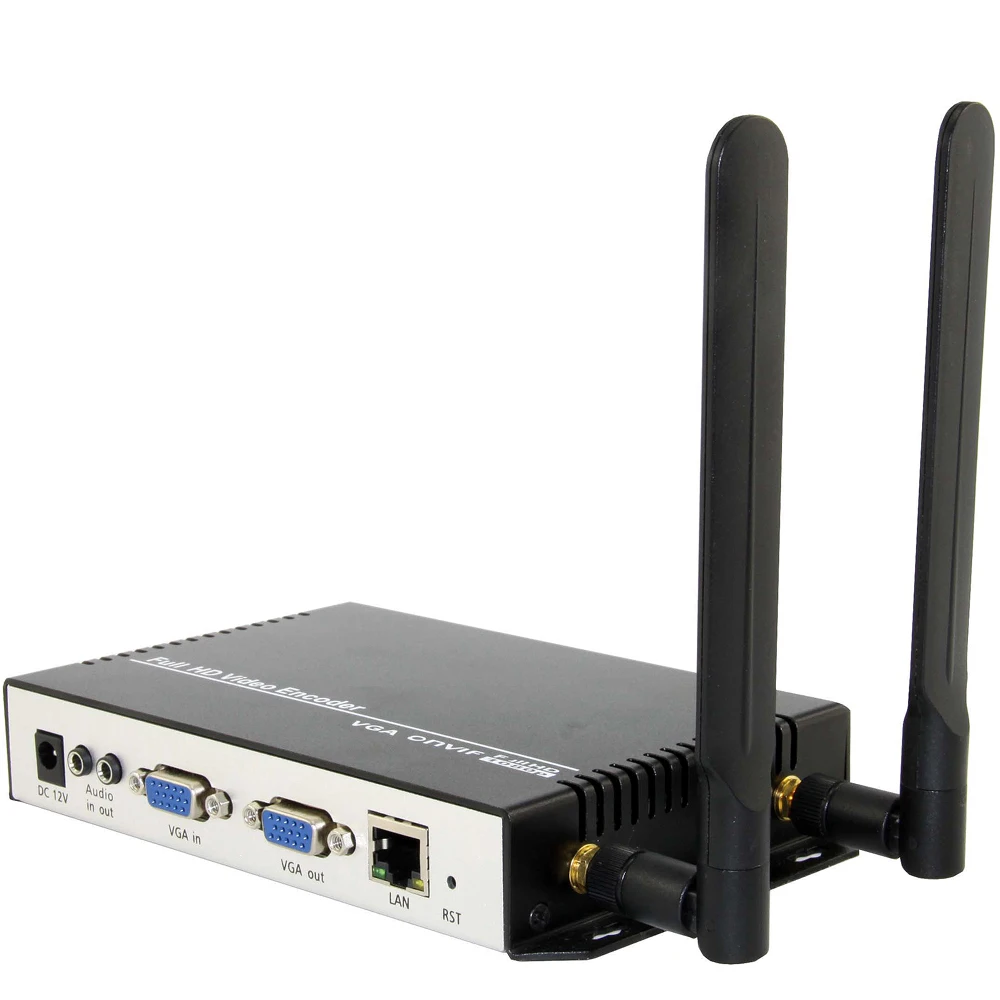 MJPEG MPEG 4 H.264 VGA Видео Аудио в IP потоковый кодировщик HD видео для Youtube Facebook Wowza Live RTMP