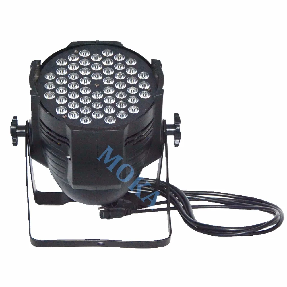 6 шт./лот LED Par свет 54*3 RGB Led плоский DMX управление диско для клубной вечеринки|led flat par