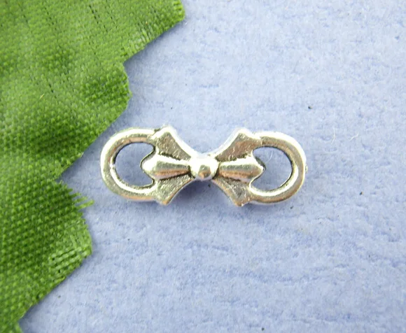 DoreenBeads разъемы из цинкового металлического сплава фурнитура бант античный
