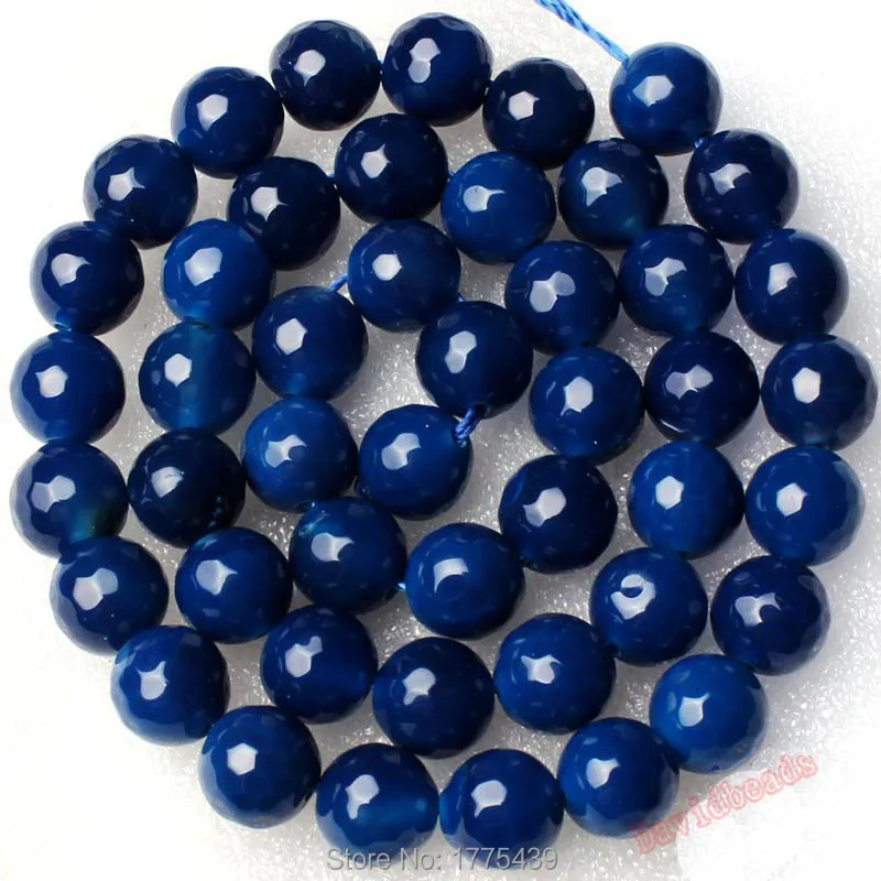 Бесплатная доставка граненые круглые бусины 10 мм из натурального голубого агата