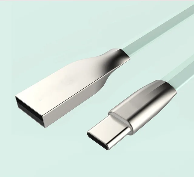 SUPTEC usb type-C кабель из цинкового сплава USB C кабель передачи данных для быстрой зарядки type-C USB Кабель зарядного устройства для Xiaomi huawei LG sony htc - Цвет: Blue