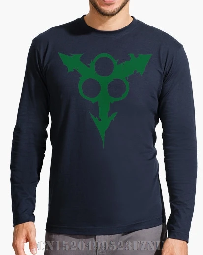 2017 Зима Специальное предложение Мужская футболка с длинным рукавом Нургла