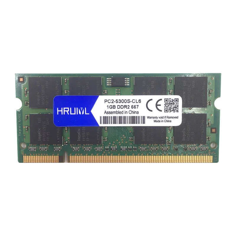 HRUIYL 5300 667 МГц DDR2 1 Гб 2 ГБ 4 PC2 DDR 1G 2G 4G для лэптоп ноутбук Память Ram Sodimm 8 В|Оперативная