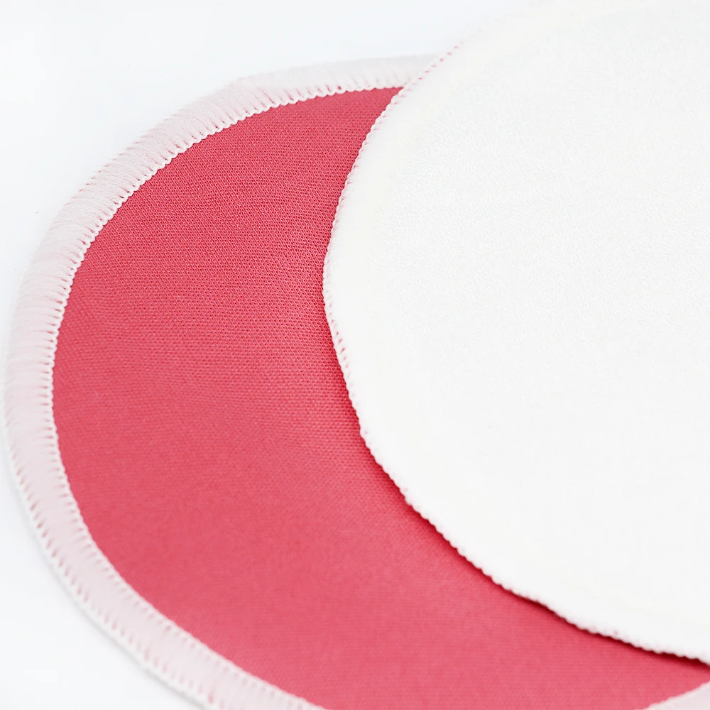 

12PC Organic Bamboo Breast Pad Nursing Pads Solid Color For Mum Waterproof Washable Feeding Pad Bamboo Stay Reusable Breast Pad