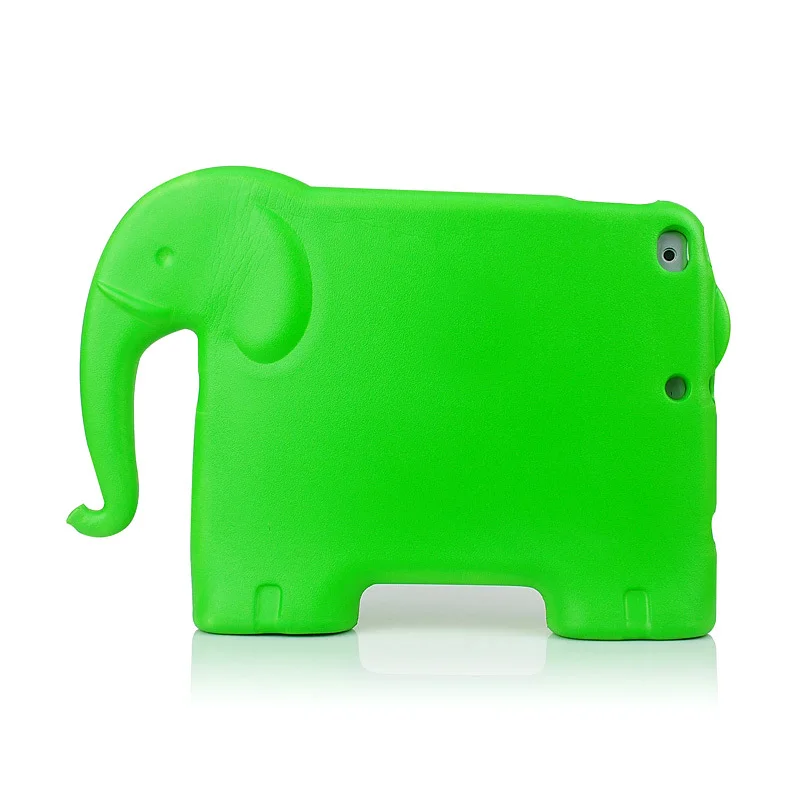 Lovely Elephant style Kids safe Proof Thick Foam EVA Shock Stand Cover Case For Apple iPad 2/3/4 hot sale free shipping | Компьютеры и