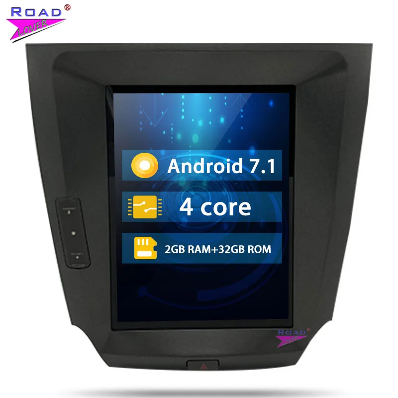 Roadlover вертикальный экран 2G + 16GB Android 7 1 Автомобильный GPS навигационный плеер для Lexus