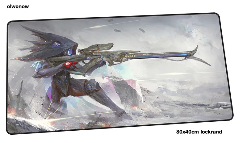 Size 800x400x2mm Warframe коврик для мыши 80x40 см самый дешевый коврики для мыши лучшие игровой коврик для игровой мыши HD Принт Большой коврики для мыши Клавиатура ПК накладка - Цвет: Size 800x400x2mm