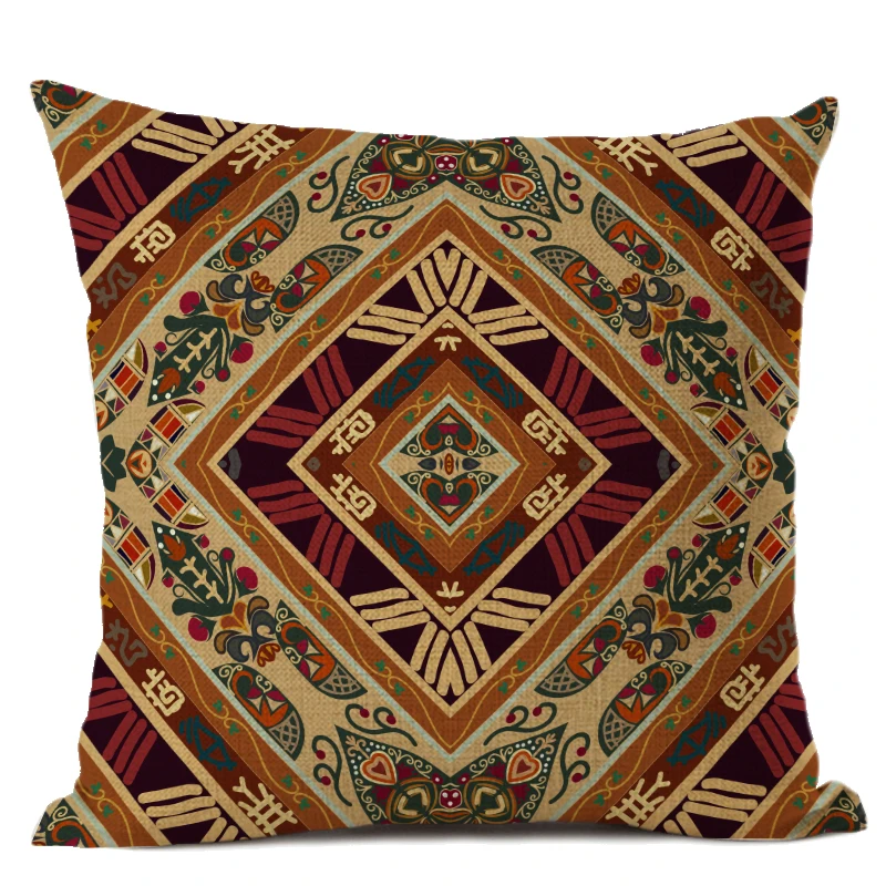 Классические Декоративные наволочки с цветами чехлы для диванных сидений