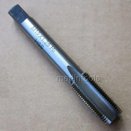 

M13/M15 *0.5*0.75*1*1.25*1.5*2 Metric HSS Right hand Tap M15 x 1.25mm Pitch
