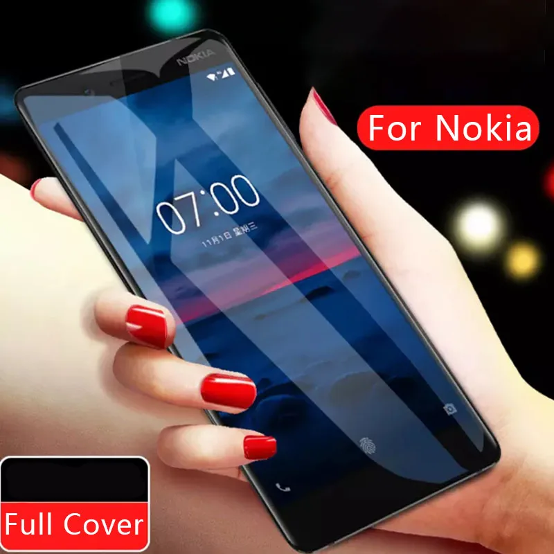 Защитное стекло для Nokia 2 3 5 6 7 Plus 8 закаленное защита экрана на Nokia2 Nokia3 Nokia5 Nokia6 Nokia8