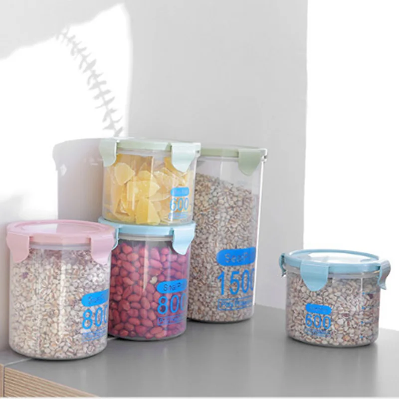 Ящик для хранения еды многофункциональный прозрачный пластиковый кухонный