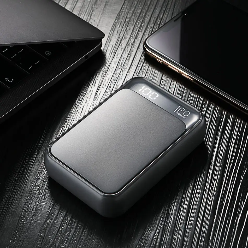 ROCK USB PD 3A Быстрая зарядка 10000 мАч Внешний аккумулятор для iPhone Xs Max usb зарядка внешний аккумулятор для Samasung Xiaomi huawei банк