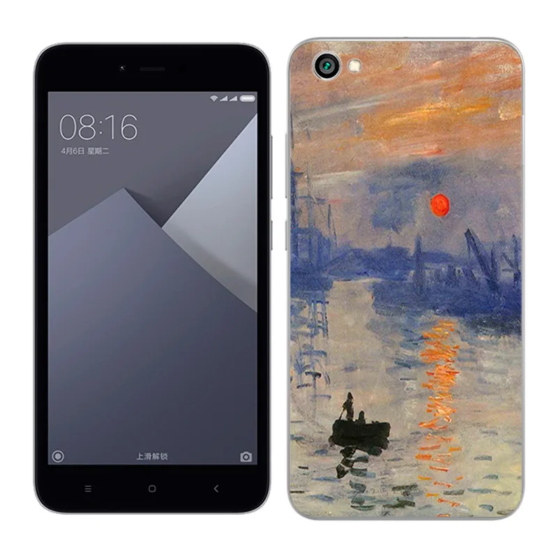 Черный чехол для Xiaomi Redmi Note 5A задняя крышка силиконовый мягкий с масляной