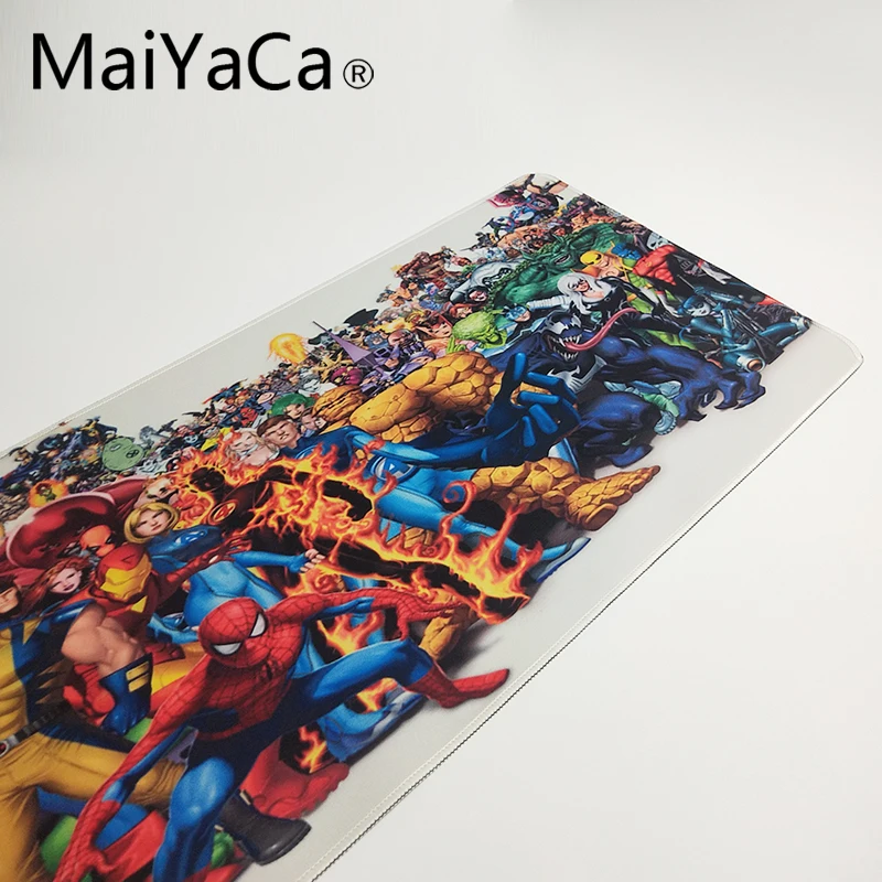 MaiYaCa Вселенная Marvel коврик для мыши высокого класса коврик для мыши Notbook компьютерный коврик для мыши игровой коврик для мыши геймер для ноутбука клавиатура