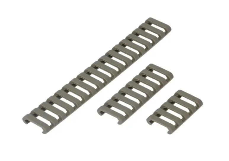 Element Softair 18-рейка с прорезями LowPro Rail Cover picatinny rail аксессуары Picatinny Riser Picatinny принадлежности для подъемника EX330 - Цвет: DE