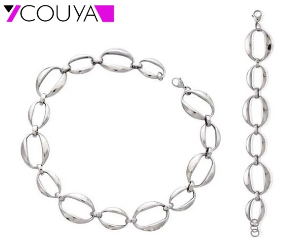 2017 новое модное ожерелье из нержавеющей стали браслет для женщин Ювелирные