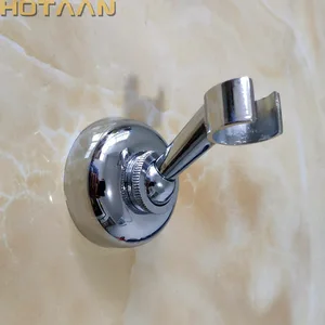 Твердый цинковый сплав, хромированный настенный держатель для ручного душа, крюк, кронштейн для пьедестала, настенные аксессуары для душа, фитинг для ванной