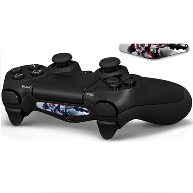 1 шт. модный светодиодный светильник наклейки для Playstation 4 Светодиодный светильник наклейка PS4 контроллер геймпад красочный чехол