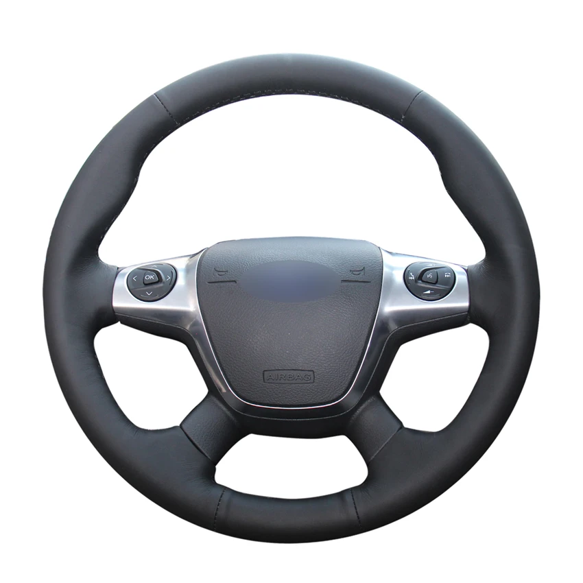 Вышитая вручную искусственная кожа для Ford Focus 3 2012 2014 KUGA Escape 2013 2016 кожа|Чехлы на