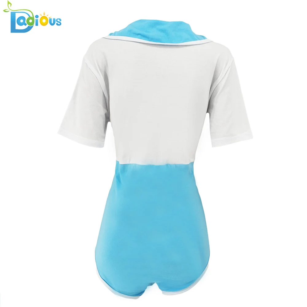 Женский косплей ABDL хлопок Onesie пижамы Ползунки промежность взрослый ребенок Onesie Комбинезон Ddlg девочка взрослый ползунок комбинезон