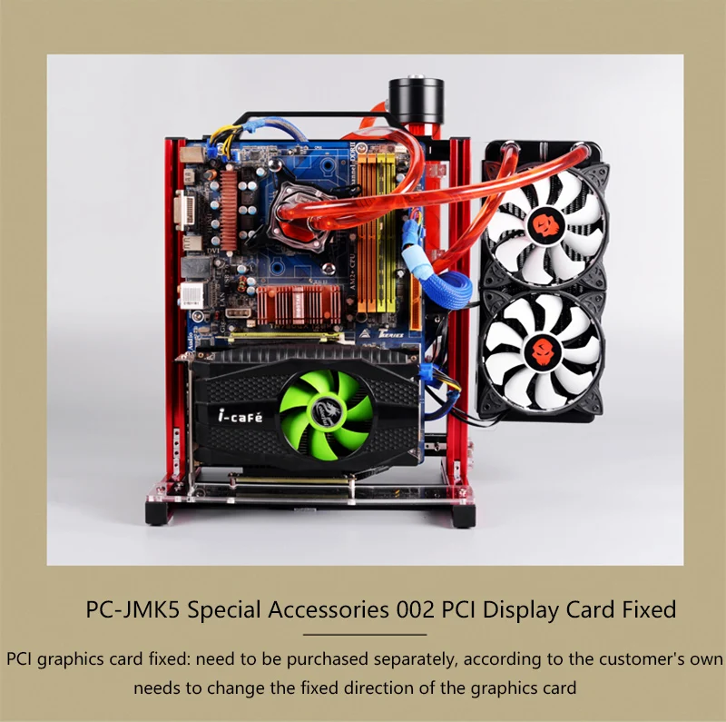 246*300*355 мм ATX PC шасси в корпусе алюминиевая вертикальная подставка игровой хост-бокс материнская плата ITX gamer компьютерные запчасти gabinete computador