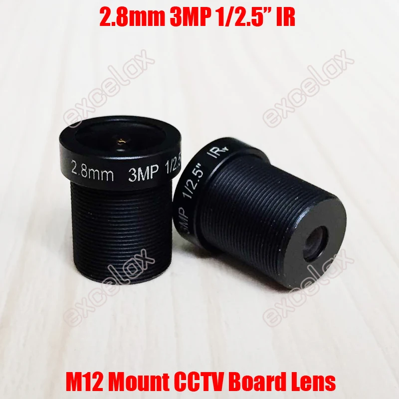 2 шт./лот 3MP 1/2. 5 &quotIR 8 мм 160 градусов широкий угол обзора CCTV фиксированная плата