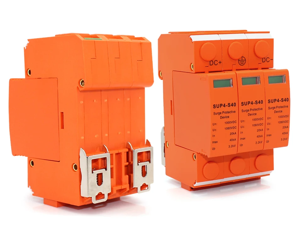 10 шт./партия 3P DC 1200V SUP4-S40 сглаживатель перепадов напряжения 20/40KA DC сетевой фильтр разрядник защитное устройство для солнечного Системы защиты