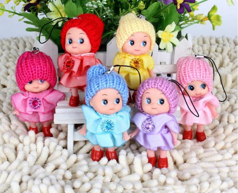 

New 1PCS Mini Ddung Doll Best Toy Gift for Girl Confused Doll Key Chain Phone Pendant Ornament