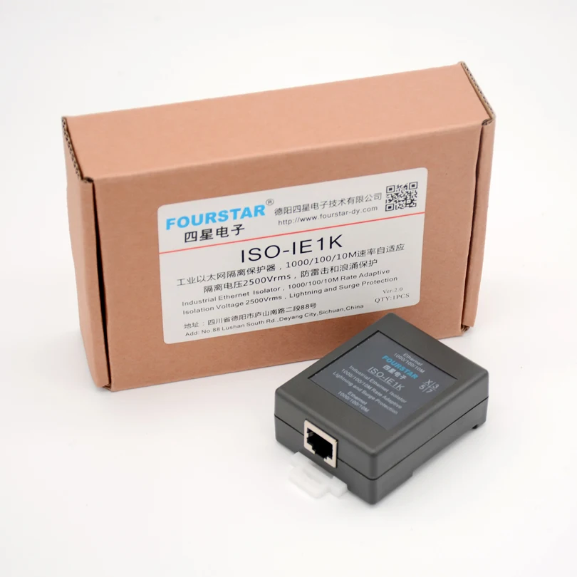 FOURSTAR Electronics Промышленная защитная изоляция Ethernet защищает промышленные