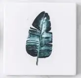 Square F CFen A's Green Plant подставки для напитков керамические подставки подставка для чайной чашки круглый стол коврик подставка для кофе чайная чашка коврики 1 шт - Цвет: Square F
