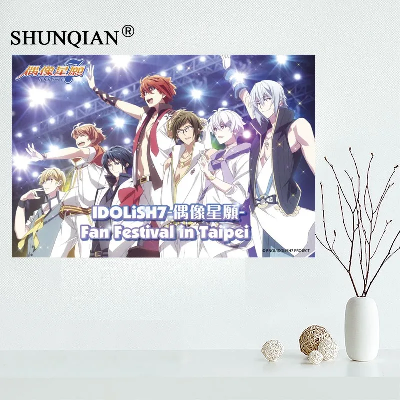 Оригинальная картина IDOLiSH7 на холсте плакат тканевая ткань настенный без рамки