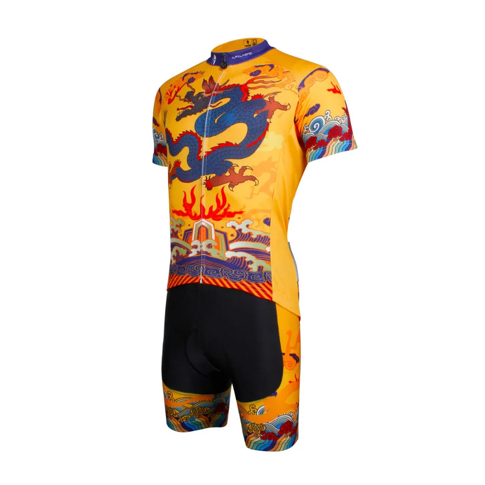 Бесплатная доставка китайский рисунок тотемного дракона Мужская полиэфирная