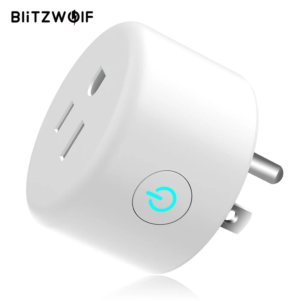 BlitzWolf BW-SHP1 wifi умная розетка 110 В США разъём ПДУ умный дом переключатель