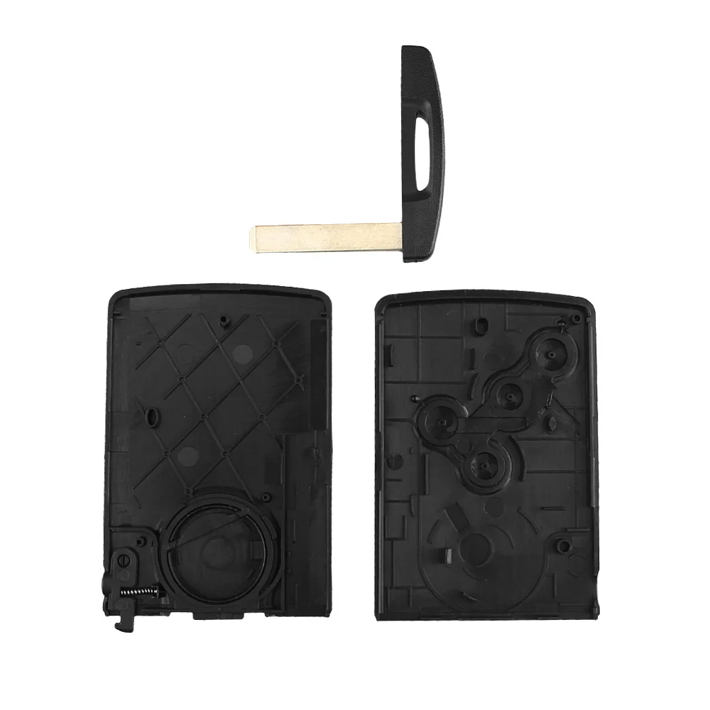 KEYYOU High Quality Remote Smart Card Key Shell For Renault Laguna Koleos Clio 4 Button Auto Car Case Fob with Blade | Автомобили и