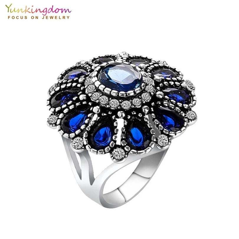 Ювелирные кольца Yunkingdom для женщин лидер продаж овальные ювелирные изделия из