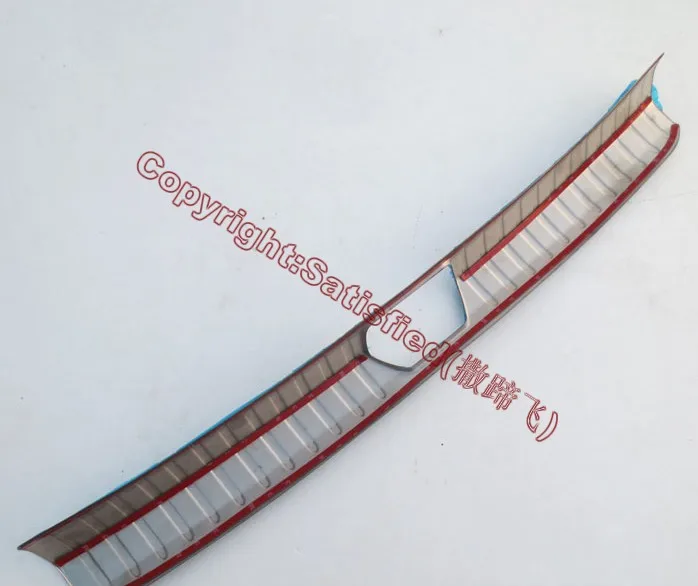 Нержавеющая сталь внутри и снаружи заднего бампера порога протектор Накладка