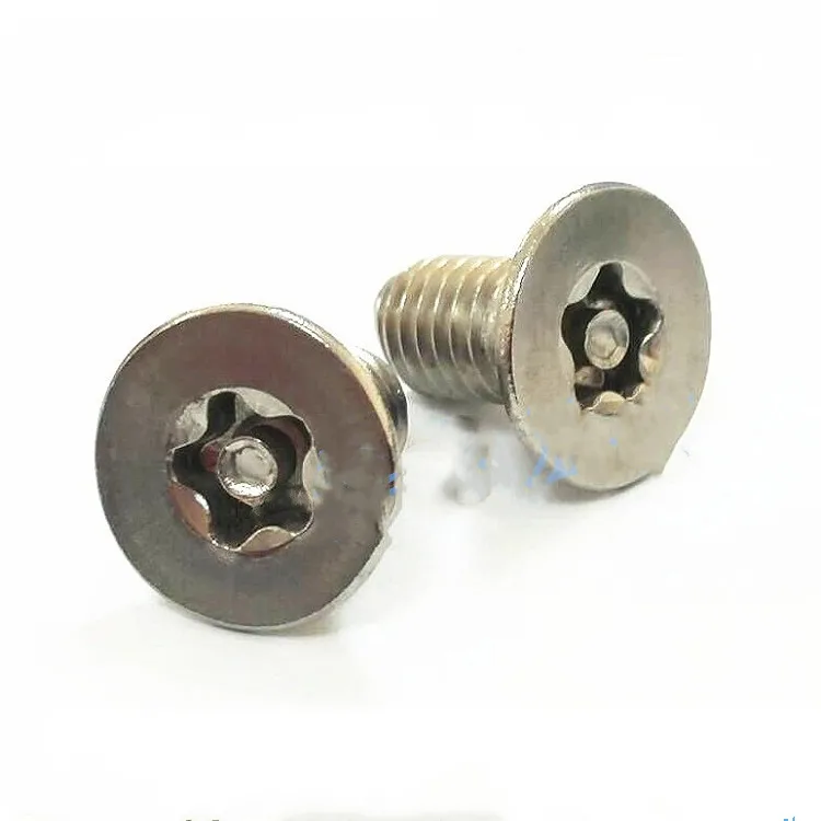 20 шт. M4 нержавеющая сталь плоская головка винт pentacle слива звезда колонна