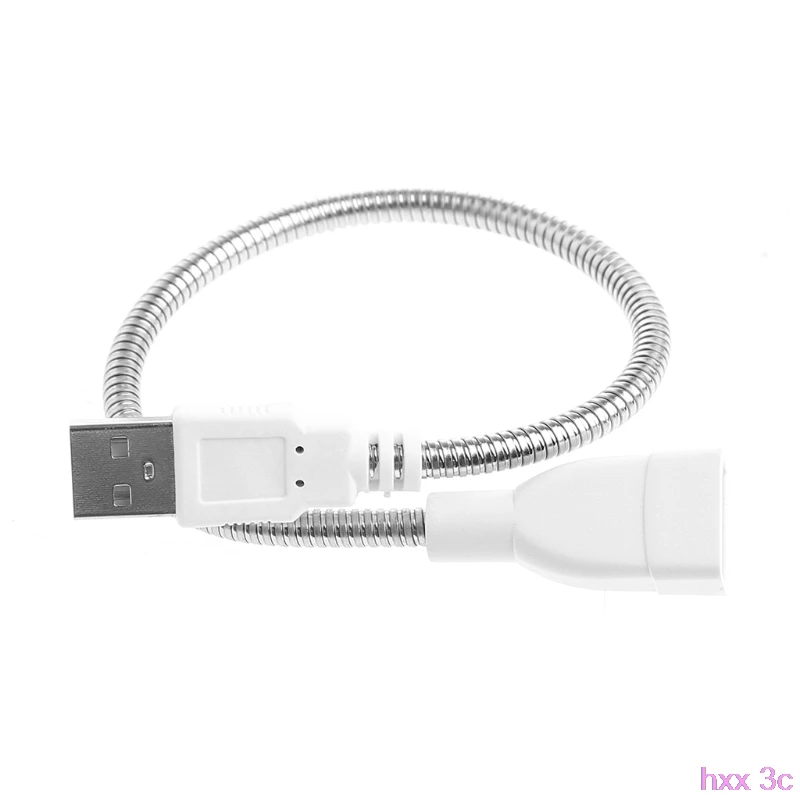 Гибкий металлический шланг питания USB адаптер удлинитель для вентилятора